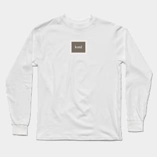 Taylor Swift loml Long Sleeve T-Shirt